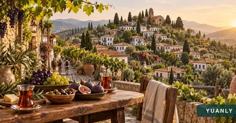 Şirince Village Tasting Walk · Yuanly representative 3D promotional design